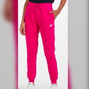 Nike Kids Hot Pink Jogger Sweatpants Pants